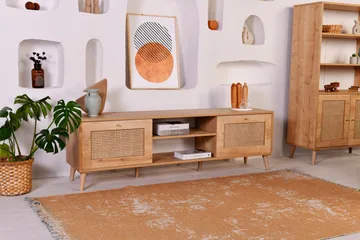 Hazeran TV-benk 180 cm - Eik - Møbler - Mediamøbel & tv møbel - TV-benk & mediabenk