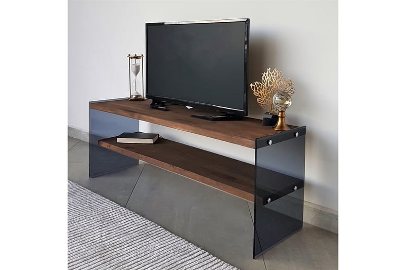 Heglar TV-benk 120 cm - Valnøtt - Møbler - Mediamøbel & tv møbel - TV-benk & mediabenk