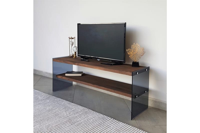 Heglar TV-benk 120 cm - Valnøtt - Møbler - Mediamøbel & tv møbel - TV-benk & mediabenk
