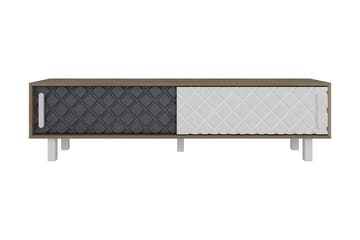 Hejde TV-Benk 180 cm - Brun/Hvit - Møbler - Mediamøbel & tv møbel - TV-benk & mediabenk