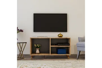 Hensiek TV-Benk 100 cm - Tre/Natur - Møbler - Mediamøbel & tv møbel - TV-benk & mediabenk