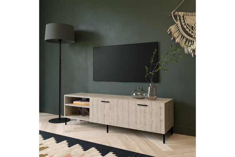 Himmo Tv-benk 150 cm - Natur - TV-benk & mediabenk