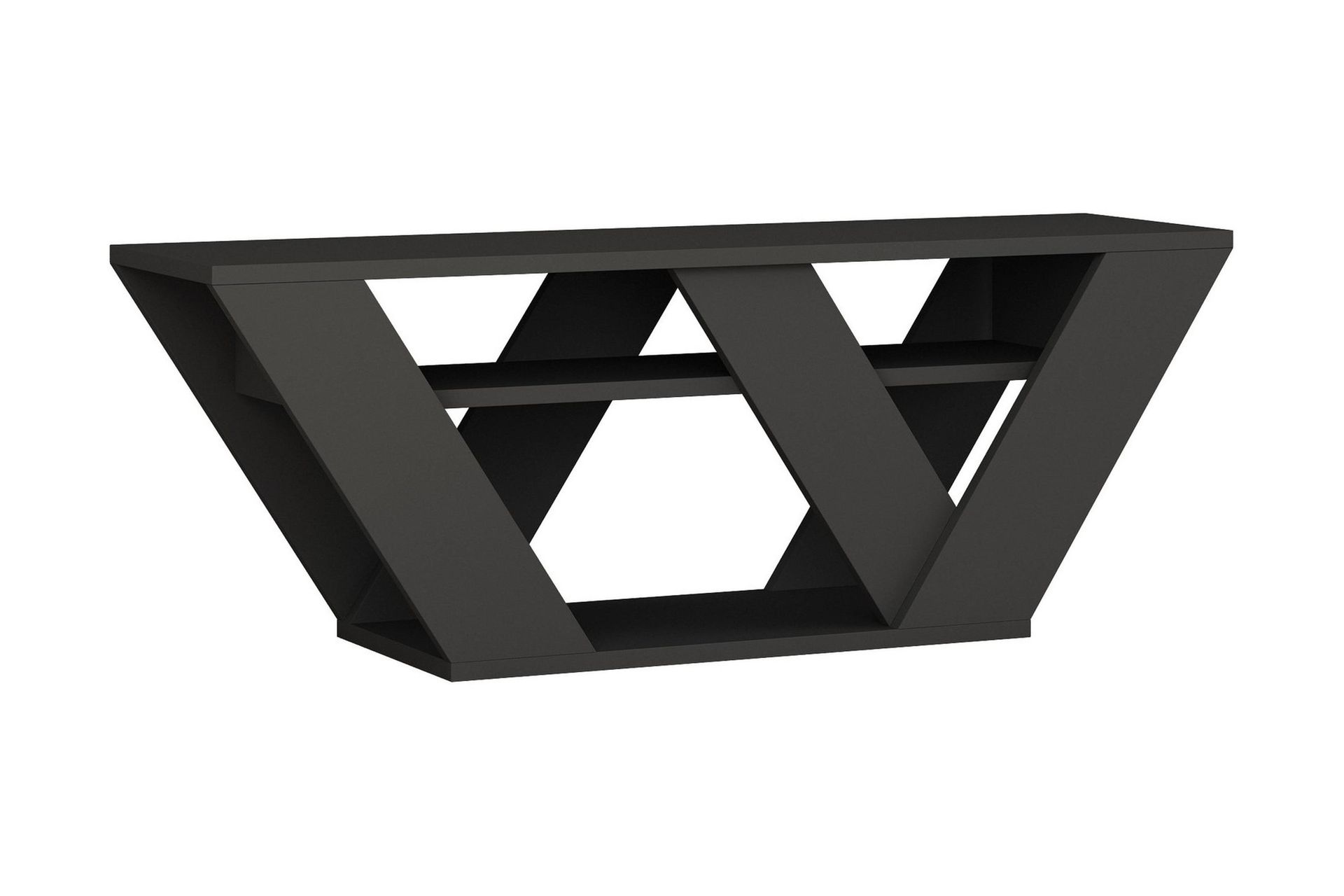 Homitis TV-benk 110 cm - Mørkegrå