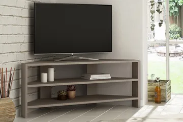 Homitis TV-benk 114 cm - Brun - Møbler - Mediamøbel & tv møbel - TV-benk & mediabenk