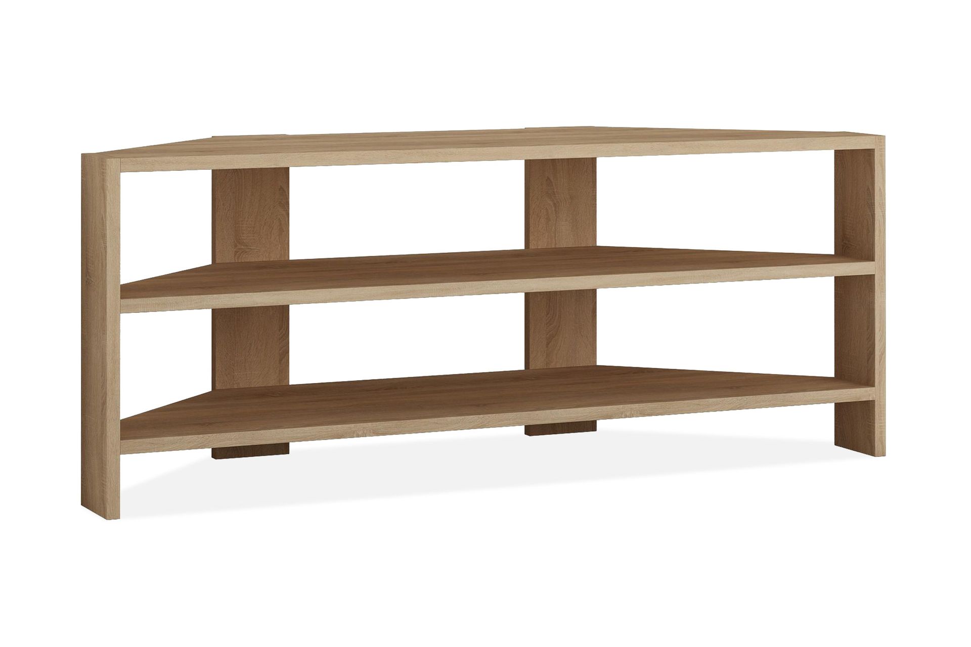 Homitis TV-benk 114 cm - Lysebrun