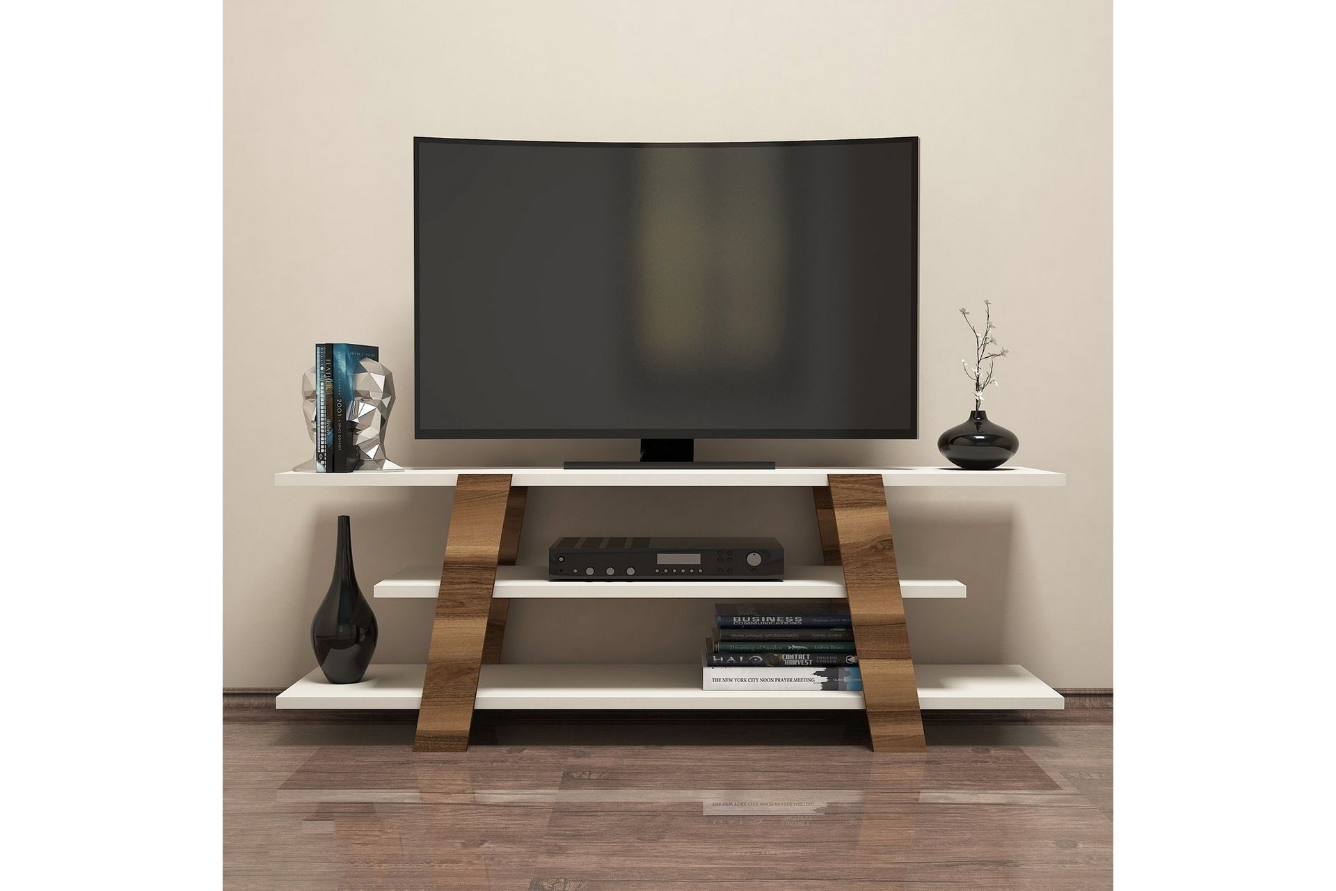 Hovdane TV-Benk 120 cm - Brun - Møbler - Mediamøbel & tv møbel - TV-benk & mediabenk