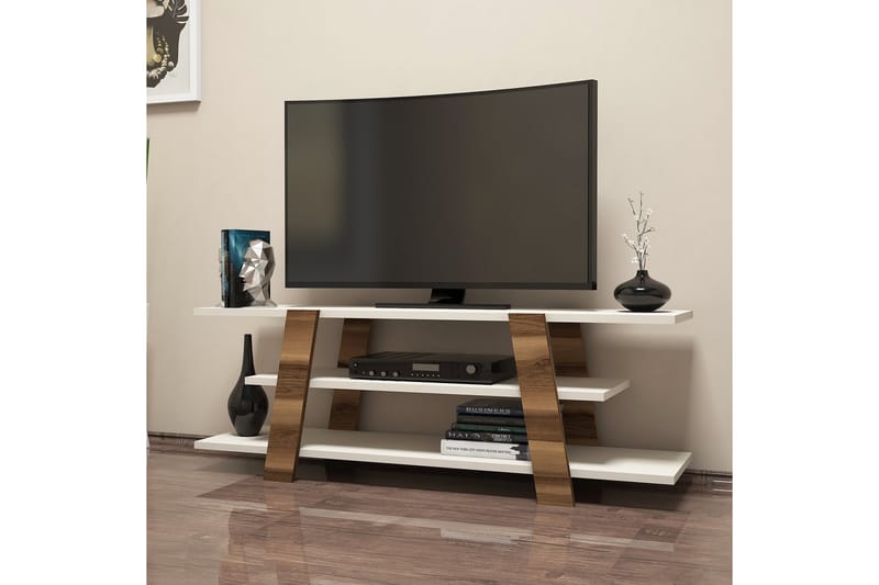 Hovdane TV-Benk 120 cm - Brun - Møbler - Mediamøbel & tv møbel - TV-benk & mediabenk