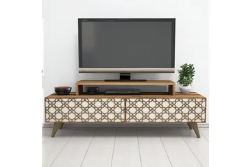 Hovdane TV-Benk 140 cm - Brun - Møbler - Mediamøbel & tv møbel - TV-benk & mediabenk