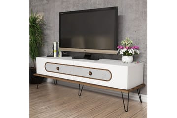 Hovdane TV-Benk 145 cm - Hvit - Møbler - Mediamøbel & tv møbel - TV-benk & mediabenk