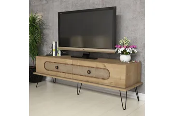 Hovdane TV-benk 145 cm - Lysebrun - Møbler - Mediamøbel & tv møbel - TV-benk & mediabenk