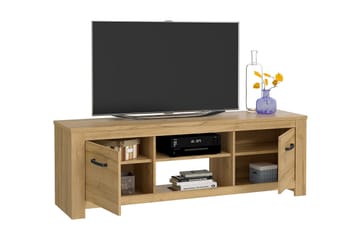 Hovencamp TV-benk 161 cm - Brun - Møbler - Mediamøbel & tv møbel - TV-benk & mediabenk