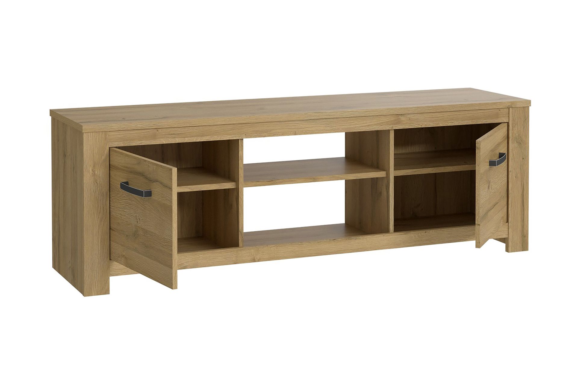 Hovencamp TV-benk 161 cm - Brun - Møbler - Mediamøbel & tv møbel - TV-benk & mediabenk