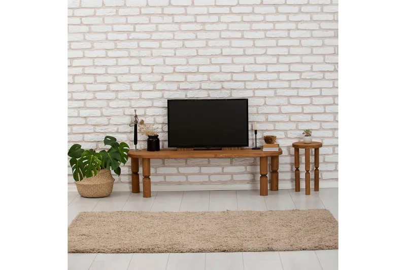 Ida TV-benk 140 cm, Brun