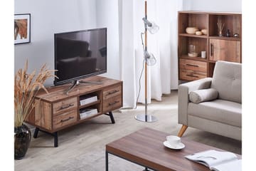 Illari TV-Benk 127 cm - Tre/Natur - Møbler - Mediamøbel & tv møbel - TV-benk & mediabenk