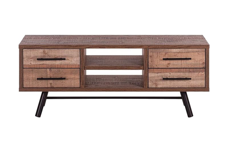 Illari TV-Benk 127 cm - Tre/Natur - Møbler - Mediamøbel & tv møbel - TV-benk & mediabenk