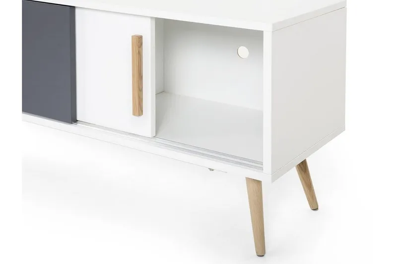 Indiana Tv-Benk 40x160 Cm - Hvit - Møbler - Mediamøbel & tv møbel - TV-benk & mediabenk