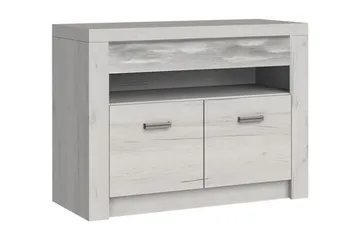 Indianapolis TV-benk 96x42x73 cm - Hvit - Møbler - Mediamøbel & tv møbel - TV-benk & mediabenk