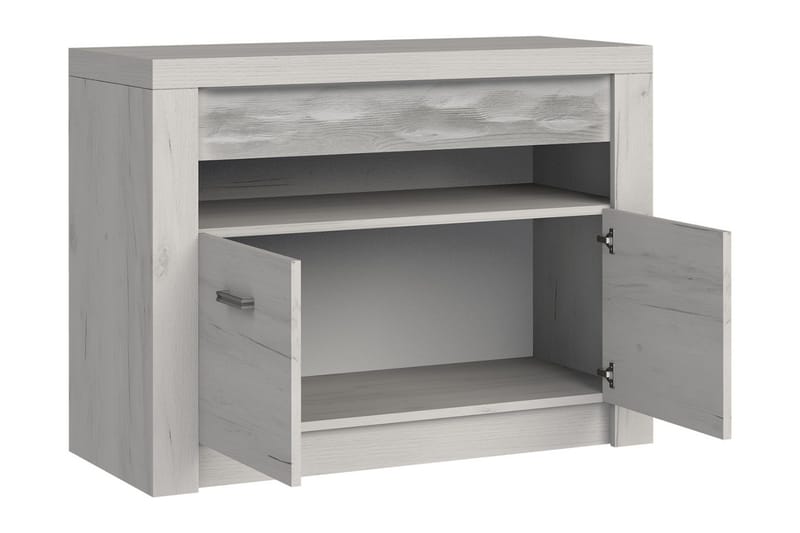 Indianapolis TV-benk 96x42x73 cm - Hvit - Møbler - Mediamøbel & tv møbel - TV-benk & mediabenk