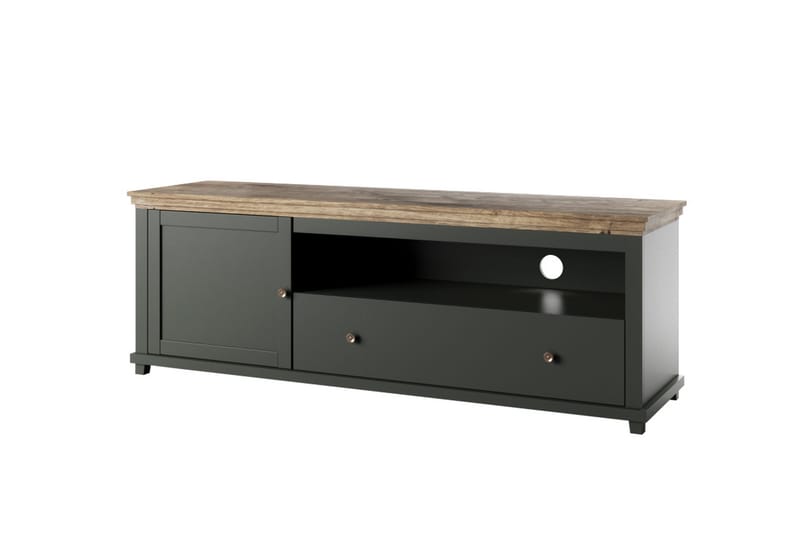 Ivreri Tv-benk 181 cm - Khaki/Natur - Møbler - Mediamøbel & tv møbel - TV-benk & mediabenk