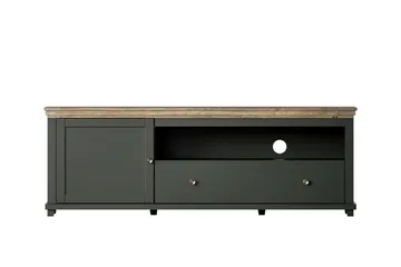 Ivreri Tv-benk 181 cm - Khaki/Natur - Møbler - Mediamøbel & tv møbel - TV-benk & mediabenk