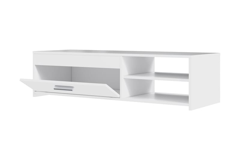 Iztaza Tv-benk 120 cm - Hvit - Møbler - Mediamøbel & tv møbel - TV-benk & mediabenk