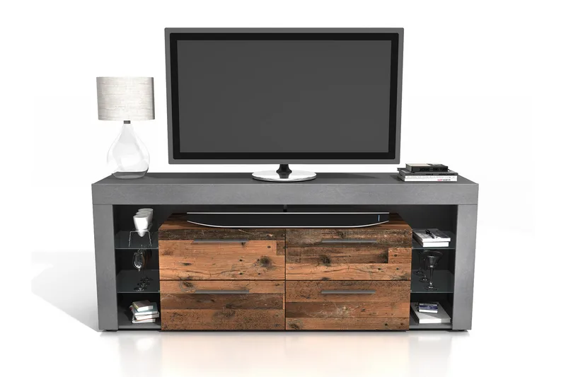 Jernae TV-Benk 180 cm - Brun - Møbler - Mediamøbel & tv møbel - TV-benk & mediabenk