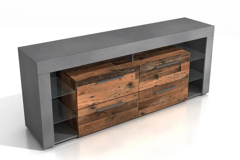 Jernae TV-Benk 180 cm - Brun - Møbler - Mediamøbel & tv møbel - TV-benk & mediabenk