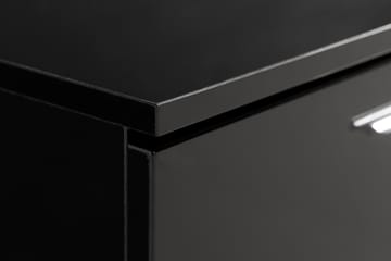 Jugansbo TV-benk 140 cm LED-belysning - Svart - Møbler - Mediamøbel & tv møbel - TV-benk & mediabenk