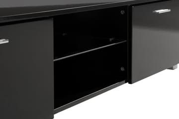 Jugansbo TV-benk 140 cm LED-belysning - Svart - Møbler - Mediamøbel & tv møbel - TV-benk & mediabenk