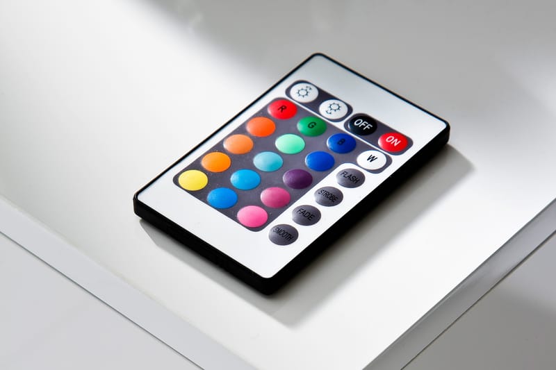 Jugansbo TV-benk 160 cm LED-belysning - Hvit - Møbler - Mediamøbel & tv møbel - TV-benk & mediabenk