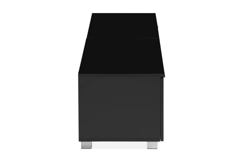 Jugansbo TV-benk 200 cm LED-belysning - Svart - Møbler - Mediamøbel & tv møbel - TV-benk & mediabenk