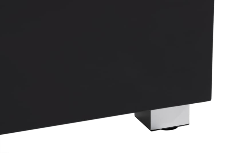 Jugansbo TV-benk 200 cm LED-belysning - Svart - Møbler - Mediamøbel & tv møbel - TV-benk & mediabenk