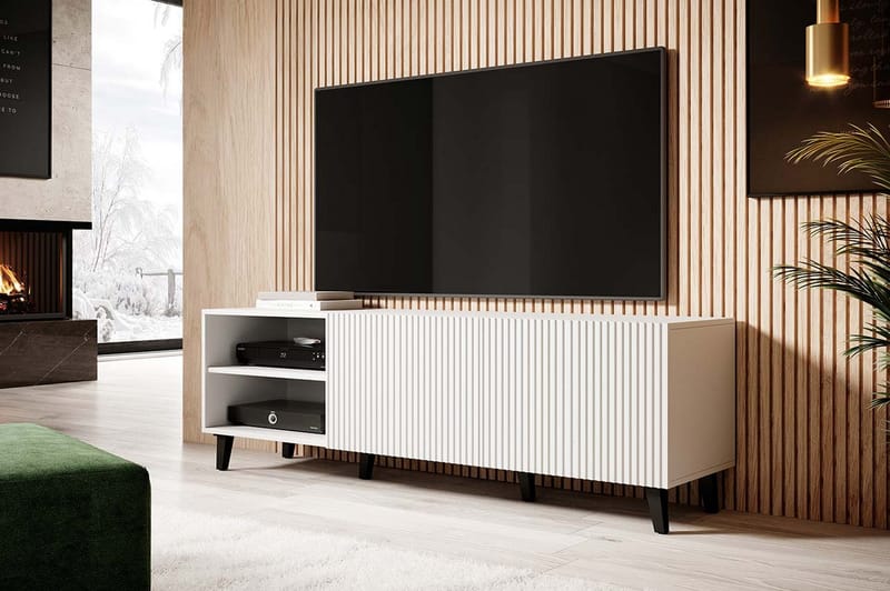 Juniskär Tv-bänk 40x52x150 cm Scandinavian Choice Vit - Møbler - Mediamøbel & tv møbel - TV-benk & mediabenk