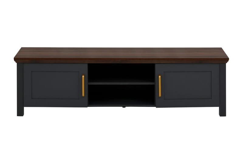 Juntolah Tv-benk 160x39 cm - Svart - Møbler - Mediamøbel & tv møbel - TV-benk & mediabenk