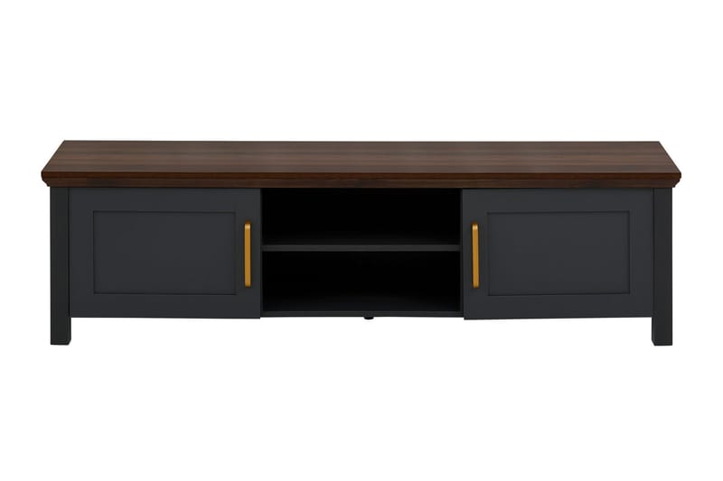 Juntolah Tv-benk 160x39 cm - Svart - Møbler - Mediamøbel & tv møbel - TV-benk & mediabenk