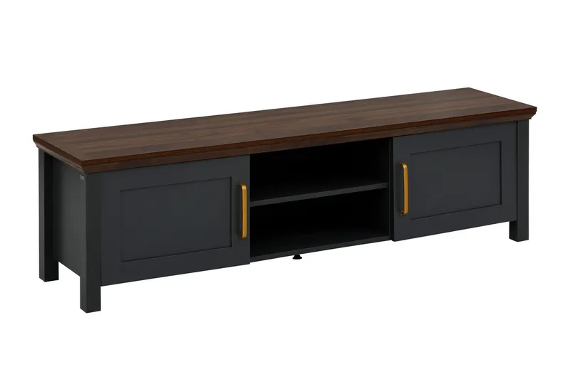 Juntolah Tv-benk 160x39 cm - Svart - Møbler - Mediamøbel & tv møbel - TV-benk & mediabenk