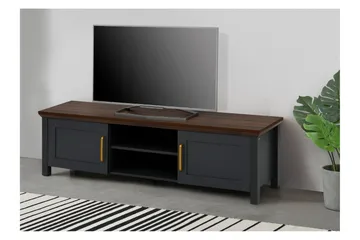 Juntolah Tv-benk 160x39 cm - Svart - Møbler - Mediamøbel & tv møbel - TV-benk & mediabenk
