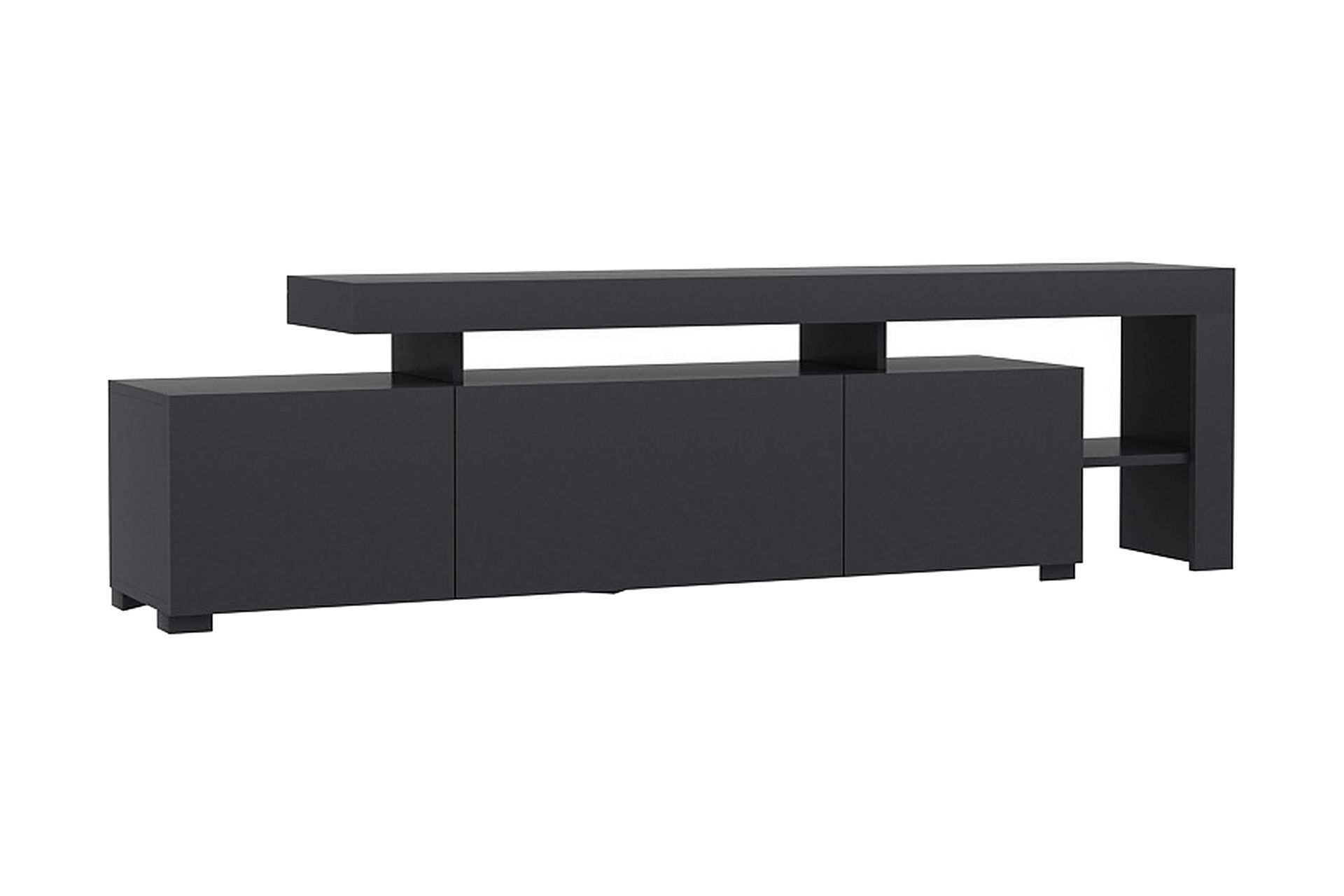 Jurukovo TV-benk 192 cm - Antrasitt