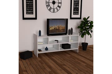 Jysaiah TV-Benk 120 cm - Hvit - Møbler - Mediamøbel & tv møbel - TV-benk & mediabenk