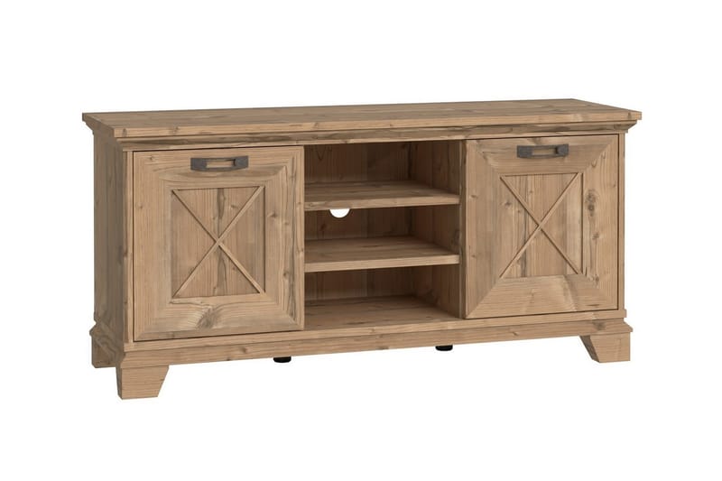 Kerrow TV-Benk 145 cm - Brun - Møbler - Mediamøbel & tv møbel - TV-benk & mediabenk