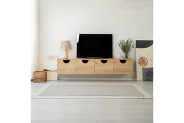 Khalidur TV-benk 180 cm - Eik - Møbler - Mediamøbel & tv møbel - TV-benk & mediabenk