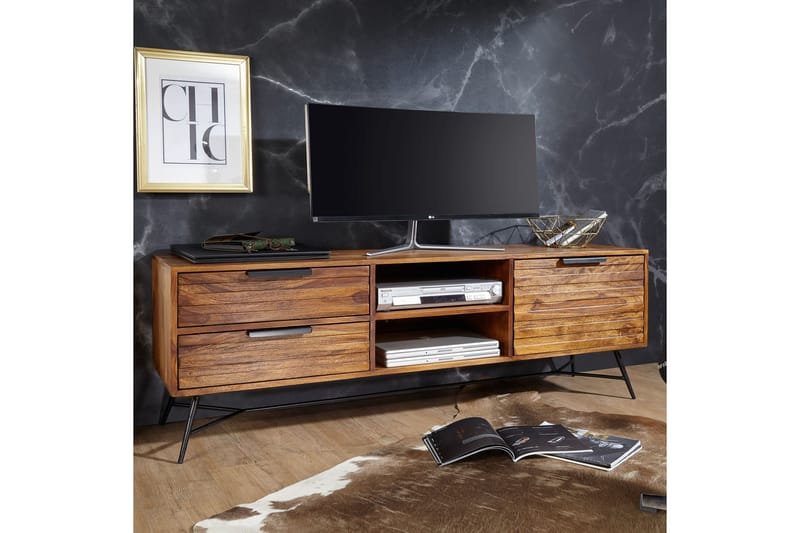 Kimbal TV-Benk 160 cm - Brun - Møbler - Mediamøbel & tv møbel - TV-benk & mediabenk