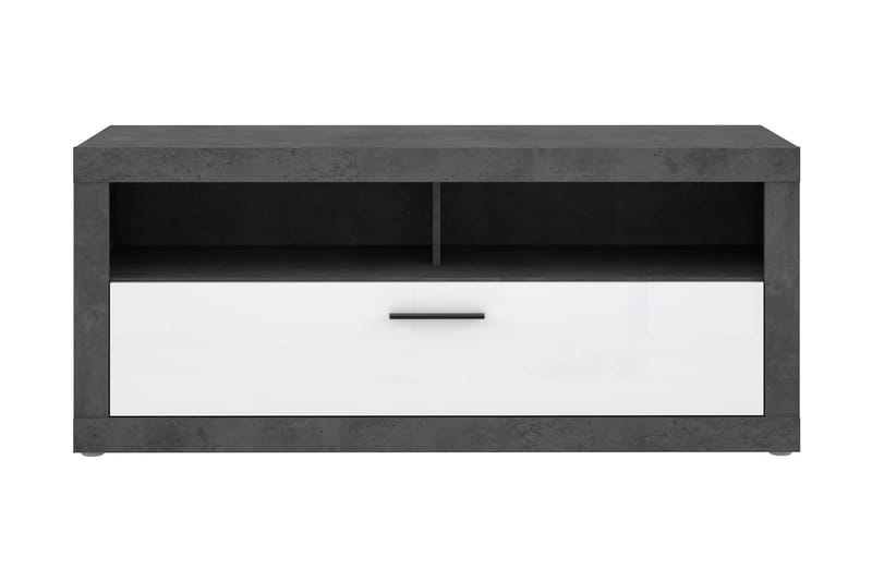 Kranea Tv-benk 138 cm - Grå/Hvit - Møbler - Mediamøbel & tv møbel - TV-benk & mediabenk