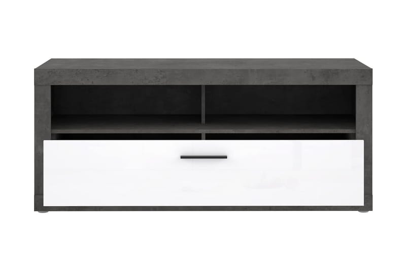 Kranea Tv-benk 138 cm - Grå/Hvit - Møbler - Mediamøbel & tv møbel - TV-benk & mediabenk