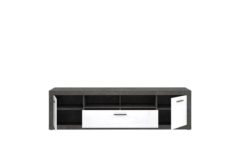 Kranea Tv-benk 213 cm - Grå/Hvit - Møbler - Mediamøbel & tv møbel - TV-benk & mediabenk