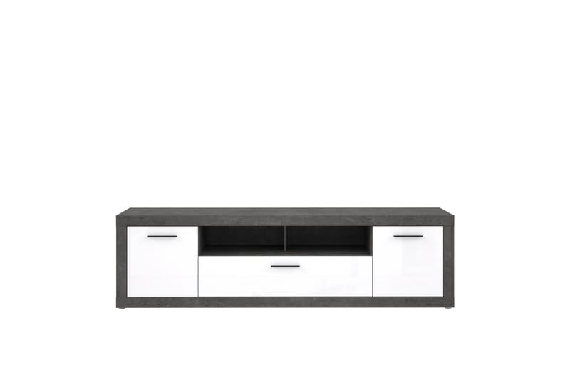 Kranea Tv-benk 213 cm - Grå/Hvit - Møbler - Mediamøbel & tv møbel - TV-benk & mediabenk
