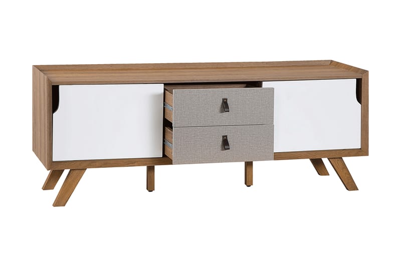 Laiya TV-Benk 147 cm - Hvit - Møbler - Mediamøbel & tv møbel - TV-benk & mediabenk