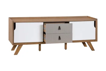 Laiya TV-Benk 147 cm - Hvit - Møbler - Mediamøbel & tv møbel - TV-benk & mediabenk