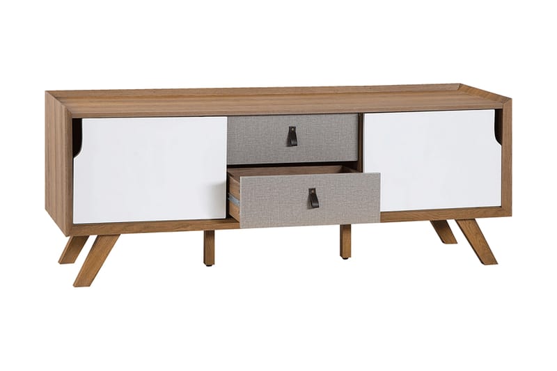 Laiya TV-Benk 147 cm - Hvit - Møbler - Mediamøbel & tv møbel - TV-benk & mediabenk