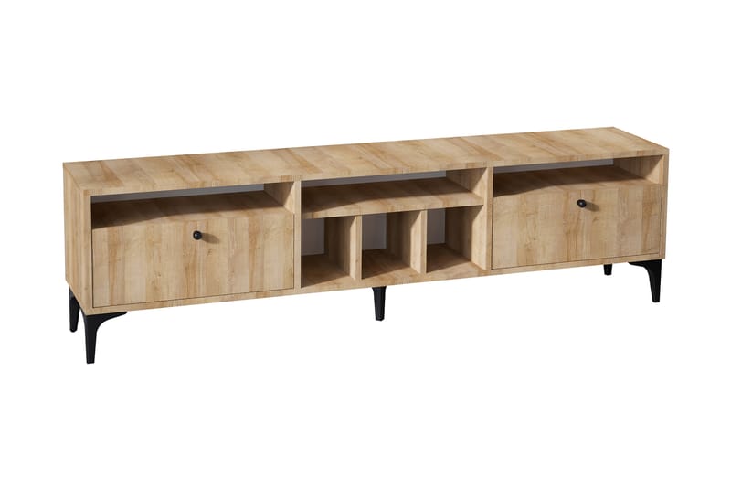 Lanzano TV-benk 180 cm - Natur - Møbler - Mediamøbel & tv møbel - TV-benk & mediabenk